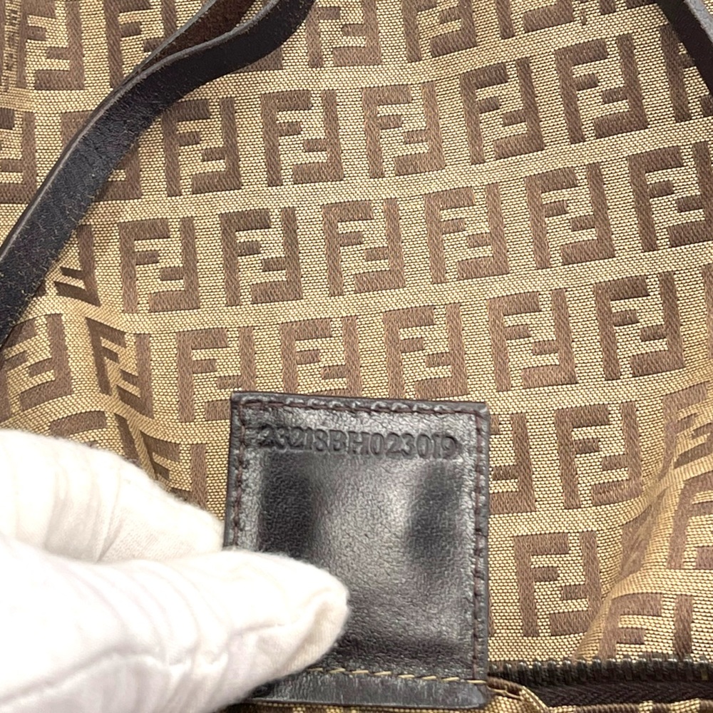 ✨SOLD✨Authentic Fendi Zucca Canvas Tote Bag - Picture 9 of 16